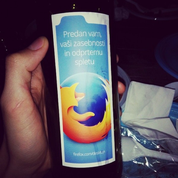 Firefox vino