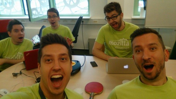 Mozilla Slovenija selfie
